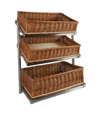 Combisteel Etagere inclusief broodmanden - breed model