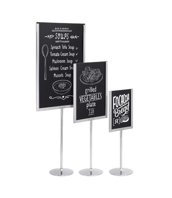 Menukaarthouder | A6 | Tafelmodel | 31x11x8,5cm