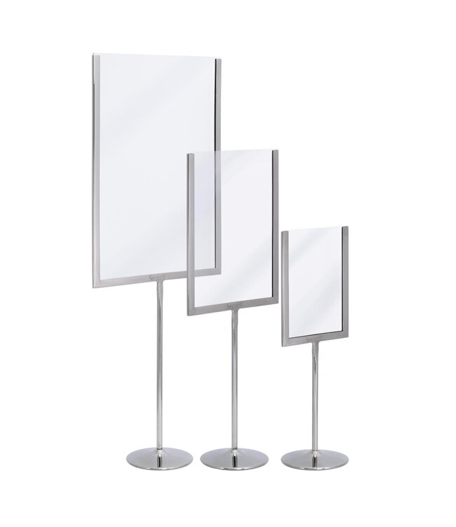 Menukaarthouder | A4 | Tafelmodel | 54x21x8,5cm