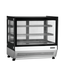 Koelvitrine LCT750F/BLACK | Tafelmodel | 120L | Recht glas | (H)67x(B)70x(D)56cm