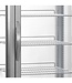 Koelvitrine UPD200 | Verrijdbaar | 468L | Recht glas | (H)180x(B)70,6x(D)70,6cm