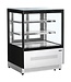 Koelvitrine LPD900F/BLACK | Staand | 275L | Recht glas | (H)120,9x(B)90,5x(D)74,5cm