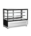 Koelvitrine LPD1500F/BLACK | Staand | 480L | Recht glas | (H)120,9x(B)150,5x(D)74,5cm