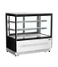 Koelvitrine LPD1200F/BLACK | Staand | 377L | Recht glas | (H)120,9x(B)120,5x(D)74,5cm