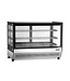 Tefcold Koelvitrine LCT900F/BLACK | Tafelmodel | 160L | Recht glas | (H)67x(B)90x(D)56cm