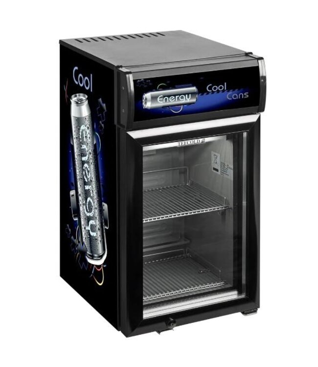 Mini displaykoelkast BC25CP | 25L | Tafelmodel | Zwart | (H)61,8x(B)33,2x(D)42,3cm