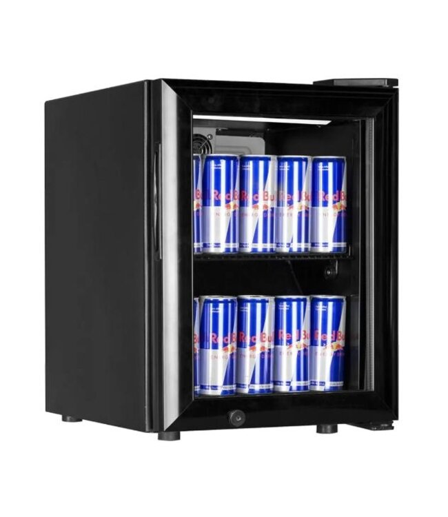 Mini koelkast BC30 | 22L | Tafelmodel | Zwart | (H)49,1x(B)35,6x(D)43cm