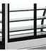 Koelvitrine LPD900C/BLACK | Staand | 238L | Gebogen glas | (H)136x(B)90,5x(D)74,5cm