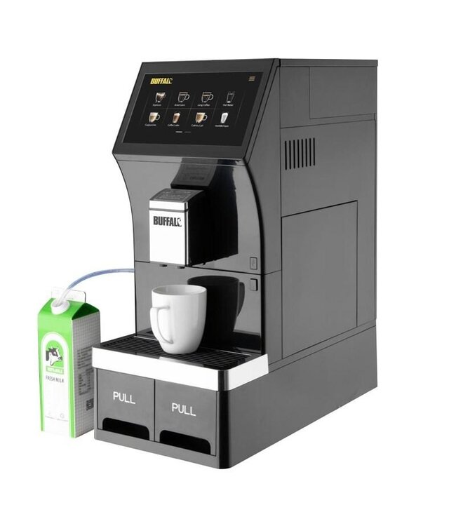 Volautomatische koffiemachine Buffalo Bean to Cup | Met groot touchscreen
