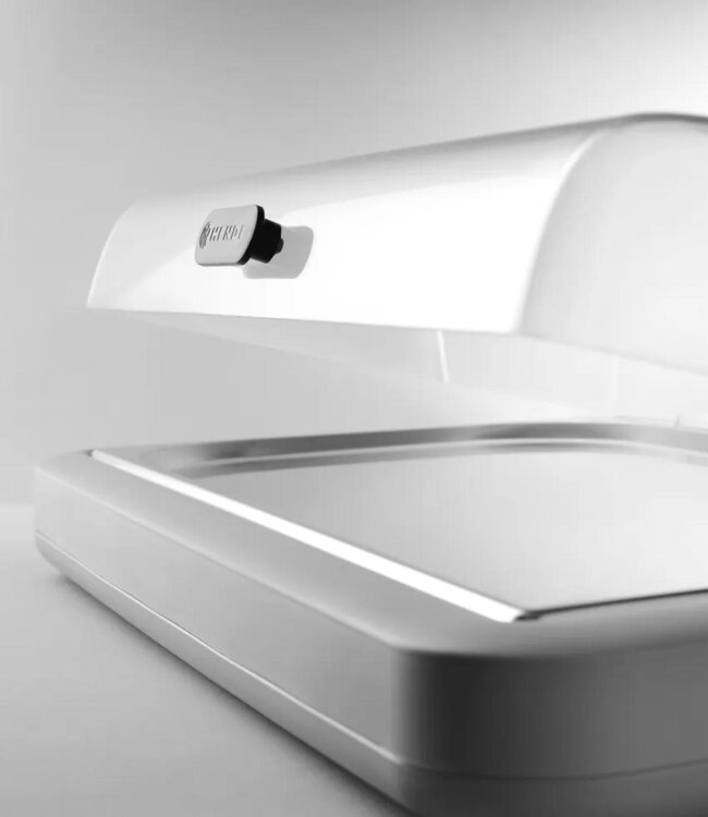 Buffetvitrine koeldisplay UNIQ | 1/1GN | Met koelelement | Wit