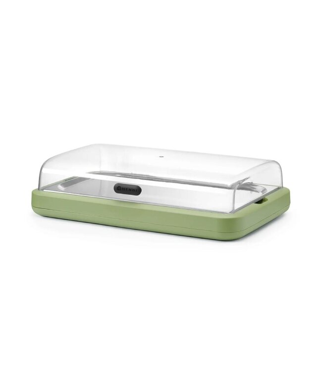 Buffetvitrine koeldisplay UNIQ | 1/1GN | Met koelelement | Groen