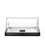 Roltop koelvitrine UNIQ | 40x30cm | Met koelelementen | Zwart