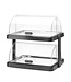 Hendi Roltop koelvitrine UNIQ | Dubbel | 2x 40x30cm | Met koelelementen | Zwart
