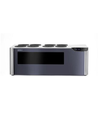 Hendi Wijnkoeler Arktic | 2 Zones | Voor 8 flessen | Tafelmodel | (H)29,3x(B)80x(D)35cm