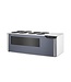 Wijnkoeler Arktic | 2 Zones | Voor 8 flessen | Tafelmodel | (H)29,3x(B)80x(D)35cm