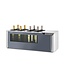 Wijnkoeler Arktic | 2 Zones | Voor 8 flessen | Tafelmodel | (H)29,3x(B)80x(D)35cm
