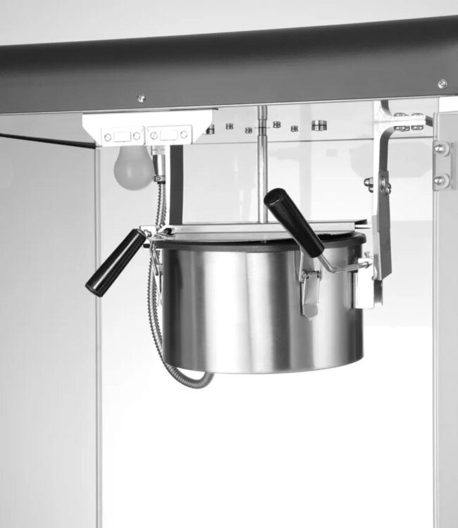 Popcornmachine | 80L | Zwart