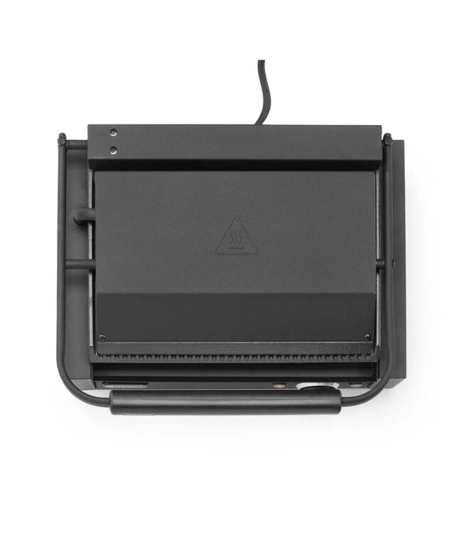 Contactgrill | Geribbeld | 2,2kW | (H)21,6x(B)43x(D)37,5cm
