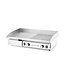 Hendi Bakplaat Budget Line | Glad/Geribbeld | 4,4kW | 400V | (B)72x(D)46x(H)24,1cm
