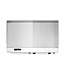 Bakplaat Budget Line | Glad/Geribbeld | 4,4kW | 400V | (B)72x(D)46x(H)24,1cm