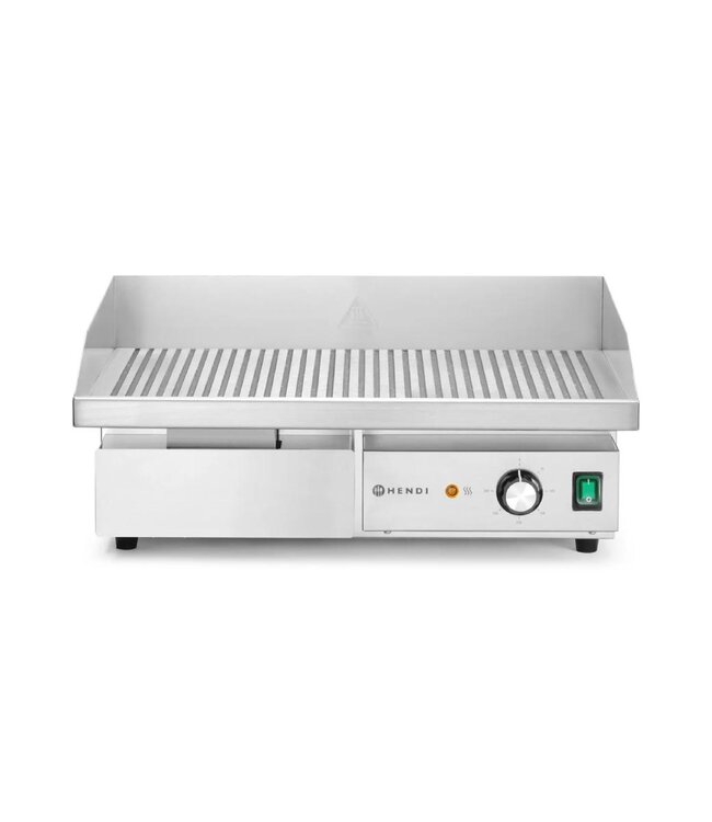 Bakplaat Budget Line | Geribbeld | 3kW | (B)55x(D)43x(H)24cm