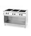 Hendi Inductiefornuis 6-pits | Open onderkast | 25,5kW | 400V
