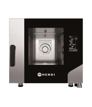 Hendi Heteluchtoven Contact | Met stoominjectie | 5x 1/1GN | 400 Volt