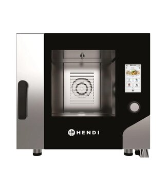 Hendi Heteluchtoven Touch | Met stoominjectie | 5x 1/1GN | 400 Volt