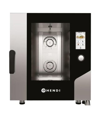 Hendi Heteluchtoven Touch | Met stoominjectie | 7x 1/1GN | 400 Volt