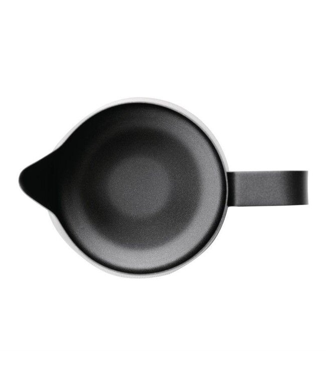 Melkschuimkan - matzwart - 57cl