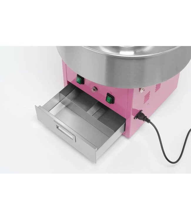 Suikerspinmachine Hendi | Ø52cm | Roze