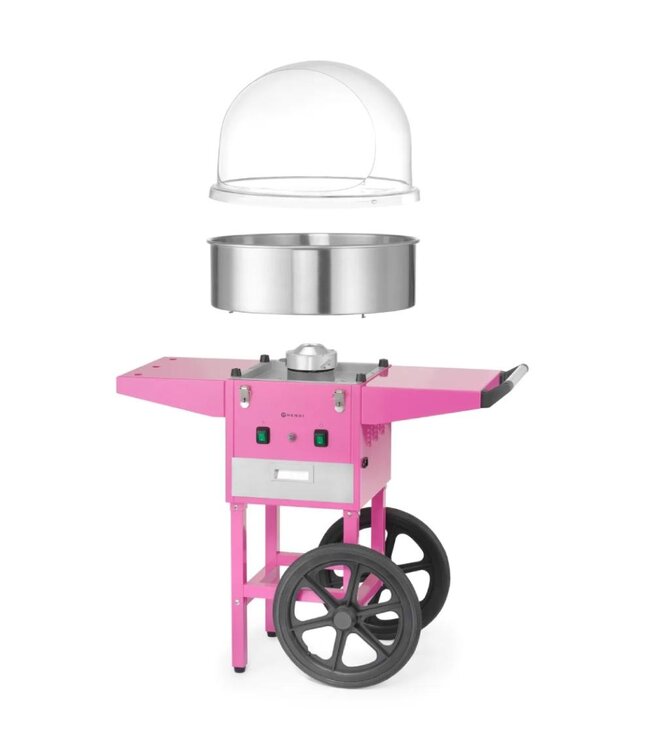 Suikerspinmachine Hendi | Ø52cm | Met wielen