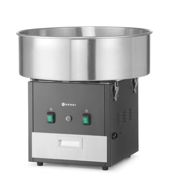 Suikerspinmachine Hendi | Ø52cm | Zwart