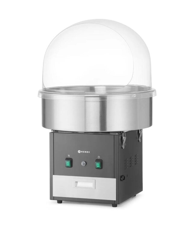 Suikerspinmachine Hendi | Ø52cm | Zwart