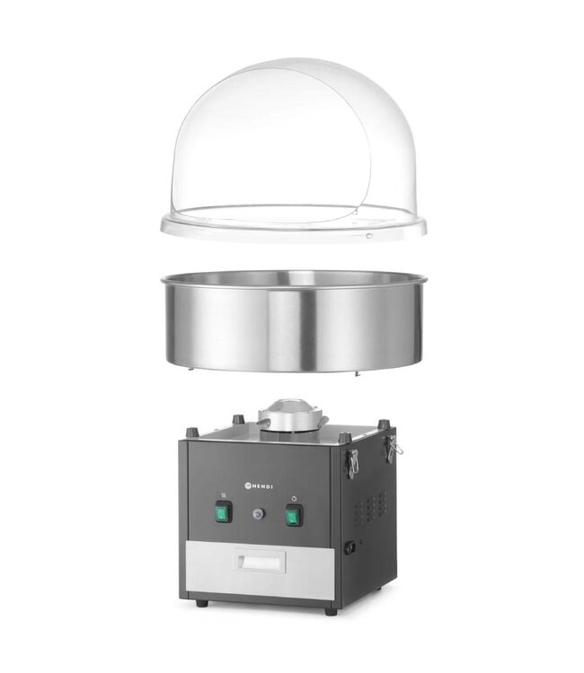 Suikerspinmachine Hendi | Ø52cm | Zwart
