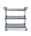 Serveerwagen Kunststof | 3 Bladen | 50kg per blad | (B)101x(D)50x(H)96cm