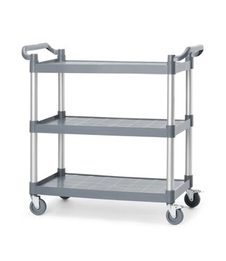 Serveerwagen Kunststof | 3 Bladen | 50kg per blad | (B)101x(D)50x(H)96cm