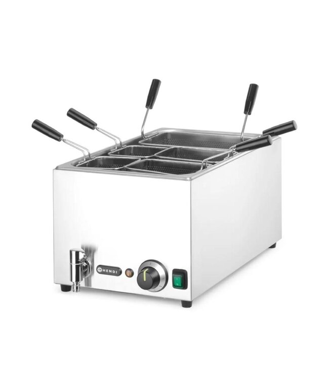 Pastakoker | 25 Liter | 3,5kW | Incl. 5 mandjes