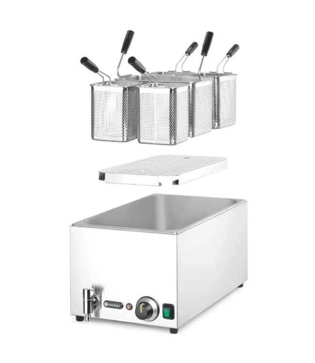 Pastakoker | 25 Liter | 3,5kW | Incl. 5 mandjes