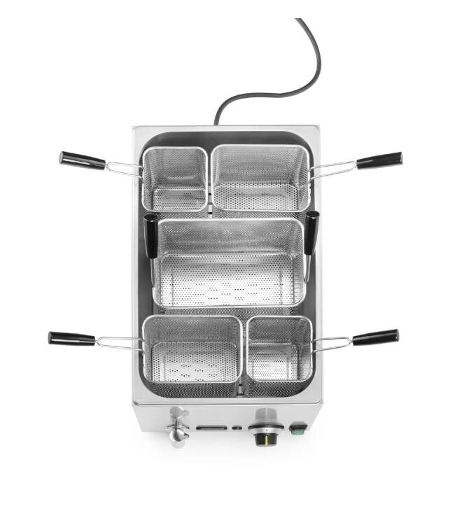 Pastakoker | 25 Liter | 3,5kW | Incl. 5 mandjes