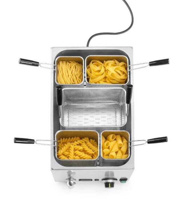Pastakoker | 25 Liter | 3,5kW | Incl. 5 mandjes