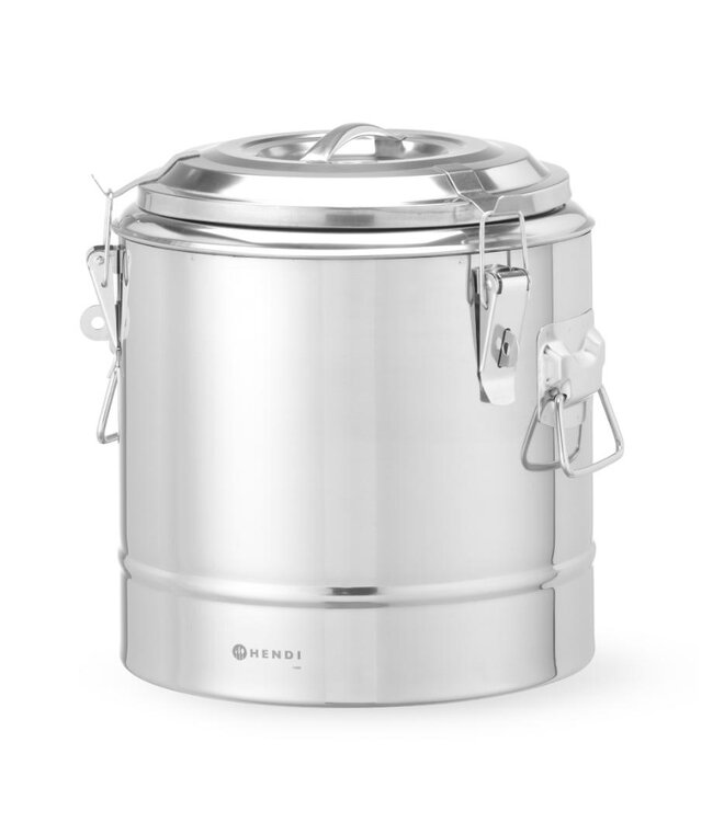 Geïsoleerde transportcontainer Kitchen Line | 11 Liter | RVS | ø30cm