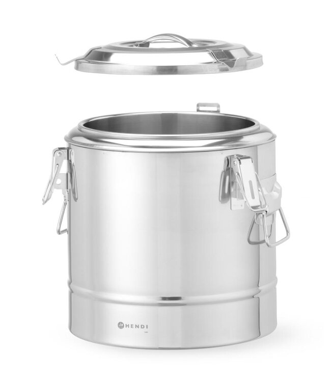 Geïsoleerde transportcontainer Kitchen Line | 31 Liter | RVS | ø40cm