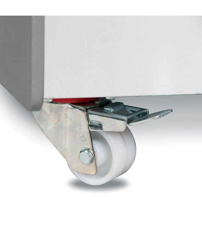 Schepijsvitrine BERMUDA RV10 | Voor 10 bakken | Geventileerd | (H)134,3x(B)134x(D)80cm