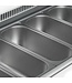 Schepijsvitrine UDRS9 | Voor 9 bakken | Statisch | (H)125,3x(B)165,6x(D)72,3cm