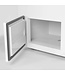 Schepijsvitrine UDRS9 | Voor 9 bakken | Statisch | (H)125,3x(B)165,6x(D)72,3cm