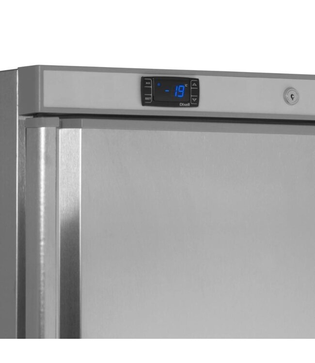 Horeca vrieskast UF400VS | 400L | Dichte deur | RVS | (H)185,5x(B)60x(D)58,5cm