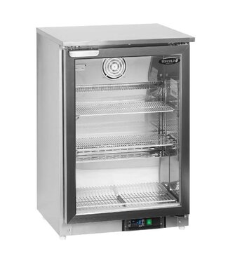 Tefcold Glasbevriezer GF200VSG | 112L | Glazen deur | -15 tot -2 graden | (H)87,5x(B)59,5x(D)52,5cm Tefcold Glasbevriezer GF200VSG | 112L | Glazen deur | -15 tot -2 graden | (H)87,5x(B)59,5x(D)52,5cm