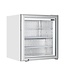 Tefcold Vrieskast UF100G | 90L | Glazen deur | Tafelmodel | Wit | (H)67x(B)61x(D)54cm