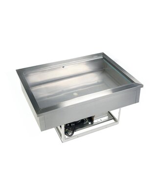 Tefcold Drop-in koeling CW2 | Voor 2x 1/1 GN bakken | Statisch | (B)76,8x(D)67,8x(H)53,6cm Tefcold Drop-in koeling CW2 | Voor 2x 1/1 GN bakken | Statisch | (B)76,8x(D)67,8x(H)53,6cm